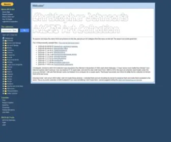 Asciiart.website(Christopher Johnson's ASCII Art Collection) Screenshot