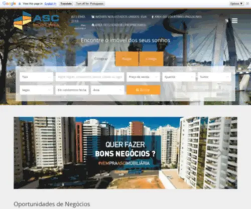 Ascimobiliaria.com.br(Imobiliária) Screenshot
