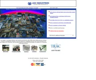 Ascintl.com(ASC Industries) Screenshot