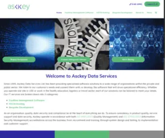 Asckey.com(Asckey Data Services Ltd) Screenshot