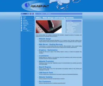 ASCL.com(Web design and hosting services) Screenshot