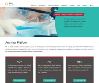 Ascletis.com(歌礼生物科技（杭州）) Screenshot