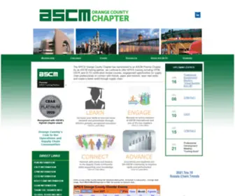 ASCM-Oc.org(ASCM ORANGE COUNTY) Screenshot