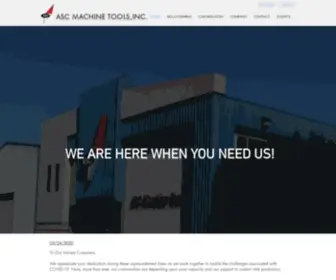 ASCMT.com(ASC Machine Tools) Screenshot