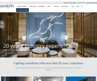 Asco-Lifestyle.co.uk(UK Wide Lighting Designers & Consultants) Screenshot