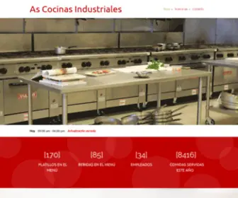 Ascocinasindustriales.com.mx(As Cocinas Industriales) Screenshot