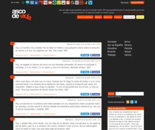 Ascodevida.com(Asco) Screenshot