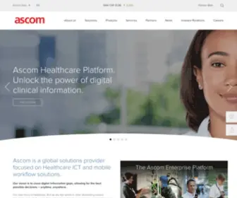 Ascom.com(Integrated Workflow Intelligence) Screenshot