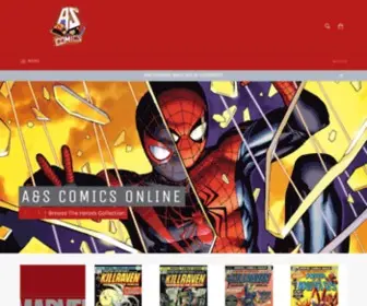 Ascomics.com(A&S Comics) Screenshot