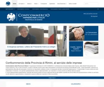 Ascomrimini.it(Confcommercio Provincia di Rimini) Screenshot