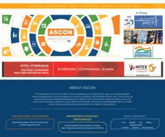 Ascon-India.com(Ascon India) Screenshot