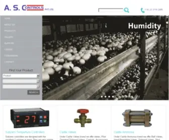 Ascontrols.com(A.S.Controls) Screenshot