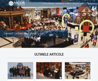 Ascoriasi.ro(Asociația Studenților Creștini Ortodocși Români) Screenshot