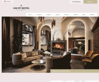 Ascot-Hotel.com(Ascot Hotel Copenhagen) Screenshot