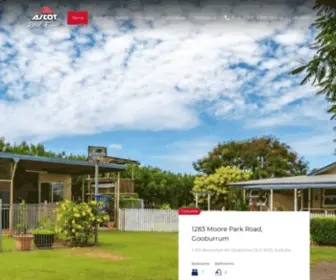 Ascot.net.au(Ascot Real Estate Bundaberg The Best Real Estate Agents and Rentals) Screenshot