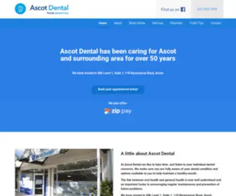 Ascotdental.com.au(Ascot Dental) Screenshot