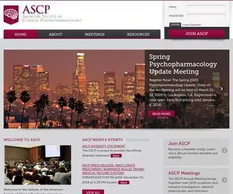 ASCPP.org(Promoting Evidence) Screenshot