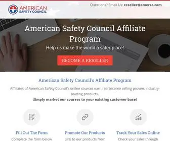 Ascreseller.com(American Safety Council) Screenshot