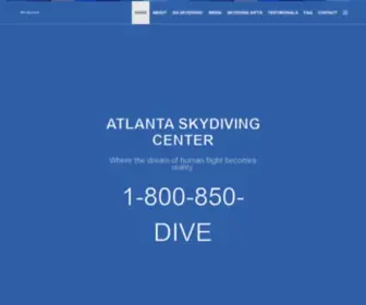 Ascskydiving.com(Atlanta Skydiving Center) Screenshot