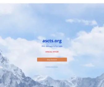 ASCTS.org(For Sale) Screenshot