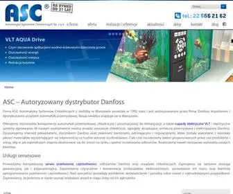 ASC.waw.pl(✅ Napędy Elektryczne ✅ Chłodnictwo ✅ Ogrzewnictwo ✅ Komponenty Automatyki Przemysłowej) Screenshot