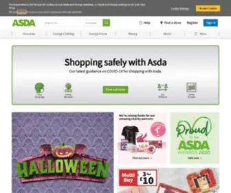 Asda-Travel.co.uk(Online Food Shopping) Screenshot