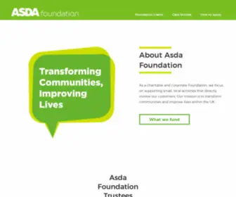 Asdafoundation.org(Asda Foundation) Screenshot