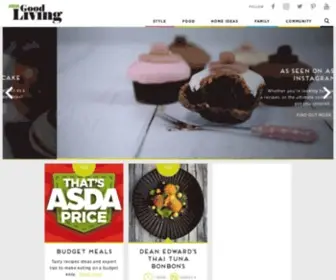 Asdagoodliving.co.uk(Recipes, articles, fashion and home decor ideas) Screenshot