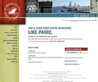 ASDD.com(Alabama Port Authority) Screenshot