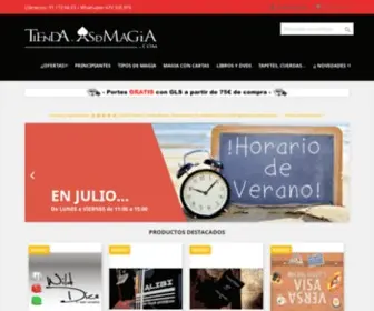 Asdemagia.com(Tienda de Magia en Madrid) Screenshot