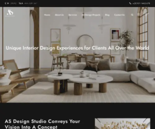 Asdesign-Studio.com(AS Design Studio) Screenshot