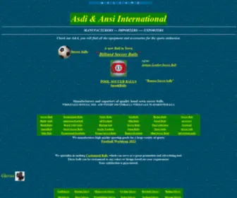 Asdiansi.com(Soccer Balls) Screenshot