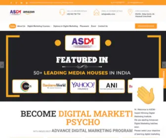 ASDM.co.in(ASDM is Ahmedabad based best Digital Marketing institute) Screenshot