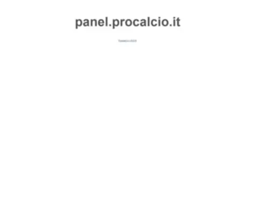 Asdprocalcio.it(Asd Procalcio) Screenshot