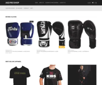 Asdproshop.com(ASD Pro Shop) Screenshot