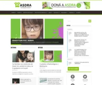 Asdra.org.ar(Asociación Sindrome de Down de la República Argentina) Screenshot