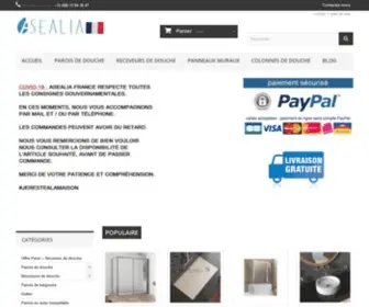 Asealia.fr(Boutique de parois) Screenshot