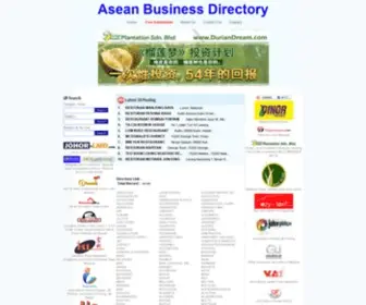 Asean-Business-Directory.com(Asean Business Directory) Screenshot