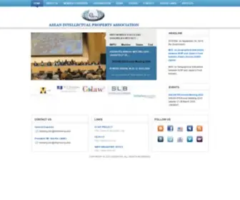 Aseanipa.org(Asean IPA) Screenshot