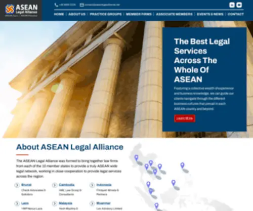 Aseanlegalalliance.net(ASEAN LEGAL ALLIANCE) Screenshot