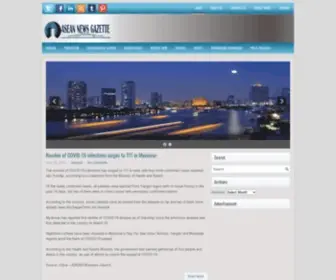 Aseannewsgazette.com(Asean News Gazette) Screenshot