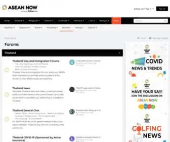 Aseannow.com(ASEAN NOW) Screenshot