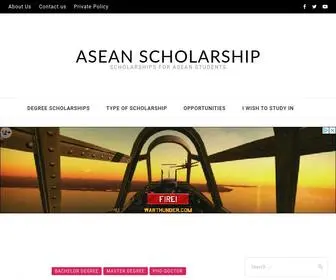 Aseanop.com(ASEAN Scholarships) Screenshot
