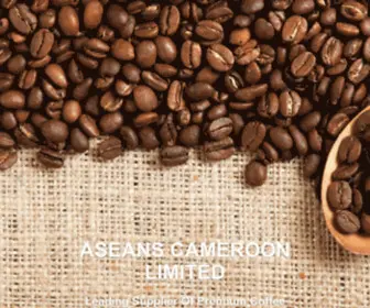 Aseanscameroon.com(Cameroon Coffee Beans) Screenshot