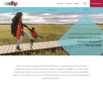 Asebp.ab.ca(Alberta School Employee Benefit Plan) Screenshot
