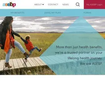 Asebp.ca(Alberta School Employee Benefit Plan) Screenshot