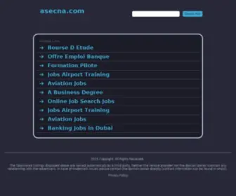 Asecna.com(De beste bron van informatie over ase cna) Screenshot