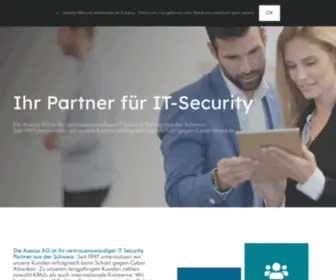 Asecus.ch(Securing your Business) Screenshot