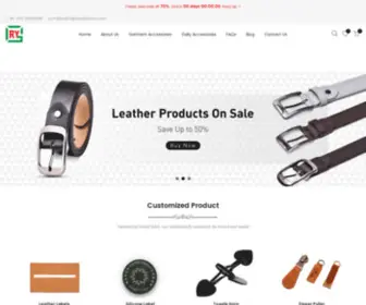 Aseefashion.com(Garment Accessories Customized and Leather Products Wholesale) Screenshot