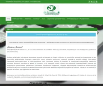 Aseespe.com(INICIO) Screenshot